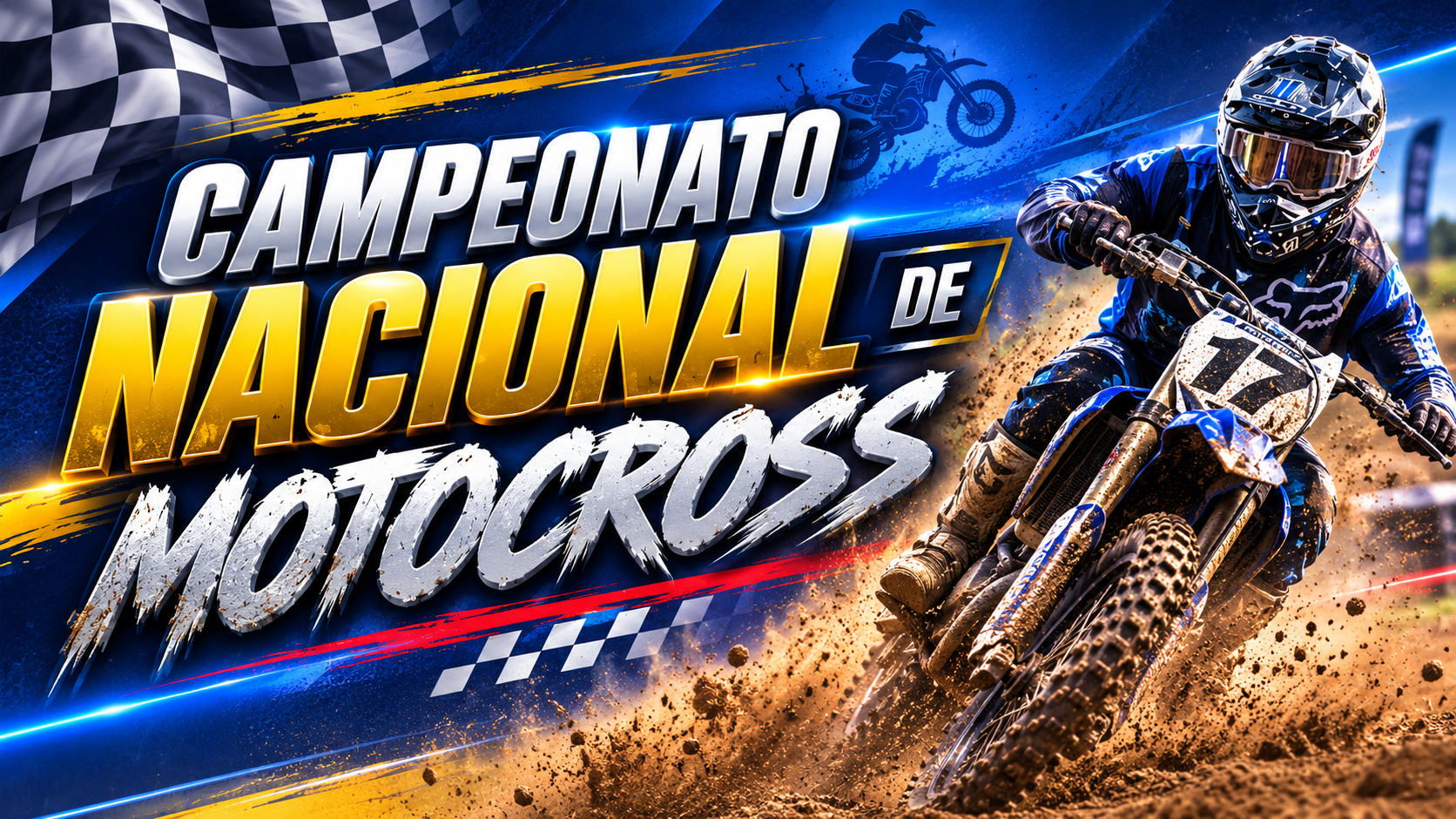 Afiche de CAMPEONATO NACIONAL DE MOTOCROS